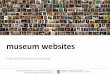 Museum websites