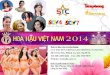 Bảng giá quảng cáo HOA HẬU VIỆT NAM 2014 trên SCTV4, SCTV7