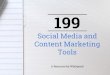 199 Social Media and Content Marketing Tools