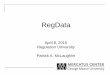 Using RegData to Answer Questions About Regulation