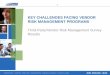 Key Challenges Facing Vendor Risk Management Programs