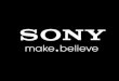 Storytelling presentation on Sony