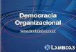 Democracia Organizacional - Linguagil 2015