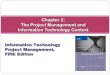 Project management and information technology context
