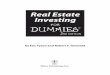 Real estate investing for dummies 2nd edition