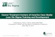 Cancer Treatment Centers Of America Case Study Lean Six Sigma Training And Development