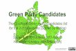 Green Party Candidates Slides 4 of 10 (Ontario 1of3 Ajax to Hastings—Lennox and Addington)