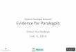 Evidence Law for Paralegals