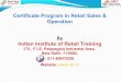 IIRT Certificate in Retail Sales & Operation_For NGOs