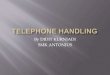 Ppt telephone handling conversation (Mulok conversation bahasa inggris SMK)