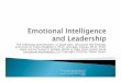 Emotional Intelligence 4 Leadership & Management by Talent Smart