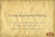 Cloud App Speed Dating - ACUI 2012