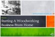 Starting a-woodworking-business-from-home