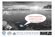 Scientific presentation on effects of climate on cod