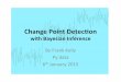 Changepoint Detection with Bayesian Inference
