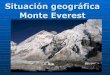 Situación geográfica M Everest