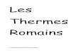 Les thermes romains