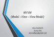 MVVM (Model View ViewModel)