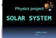 Solar system (CLASS 8TH)