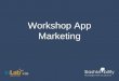 Workshop App Marketing - UPC