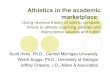 Athletics in the academic marketplace