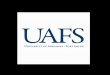 Uafs. university of arkansas. fort smith