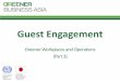 Guest engagement