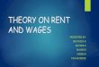 CBSMS Theory on rent and wages