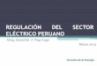 Regulación del Sector Eléctrico peruano_JV