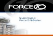Quick Guide Force10 S-Series
