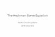 Lezing Pedro De Bruyckere, The Heckman Equation - Itinera 11/03/2015