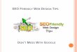 10 Seo Friendly Web Design Tips