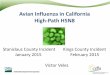 Mr. Victor Velez - Highly Pathogenic Avian Influenza Response