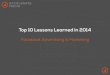 Top 10 Lessons Learned in 2014 Facebook Advertising & Marketing