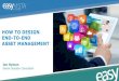 How to design end-to-end asset management