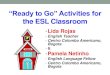 [RELO Andes] "Ready-to-go" Activities for ESL Classroom