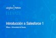 Salesforce Bilbao Elevate '15 - 3rd developer workshop