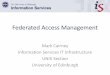 Federated access management