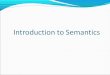1. introduction to semantics