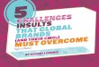 5 Insults That Global Brands (And Their #CMOs) Must Overcome