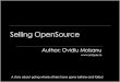 "Selling OpenSource" by Ovidiu Stefan Moisanu @ eLiberatica 2009