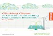 "Clicking Clean : a guide to building the Green Internet" Greenpeace May 2015