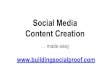Social media content creation made easy