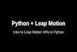 Leap Motion Python API