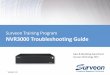 Surveon NVR3000 Megapixel RAID NVR Troubleshooting Guide