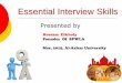 Interview skills (elkholy)