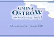 Prezentacja gmina-ostrow-2013-poprawione