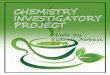 Chemistry investigatory project