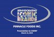 Pinnacle Foods Inc. Presentation to CAGNY