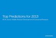 2013 Digital Predictions